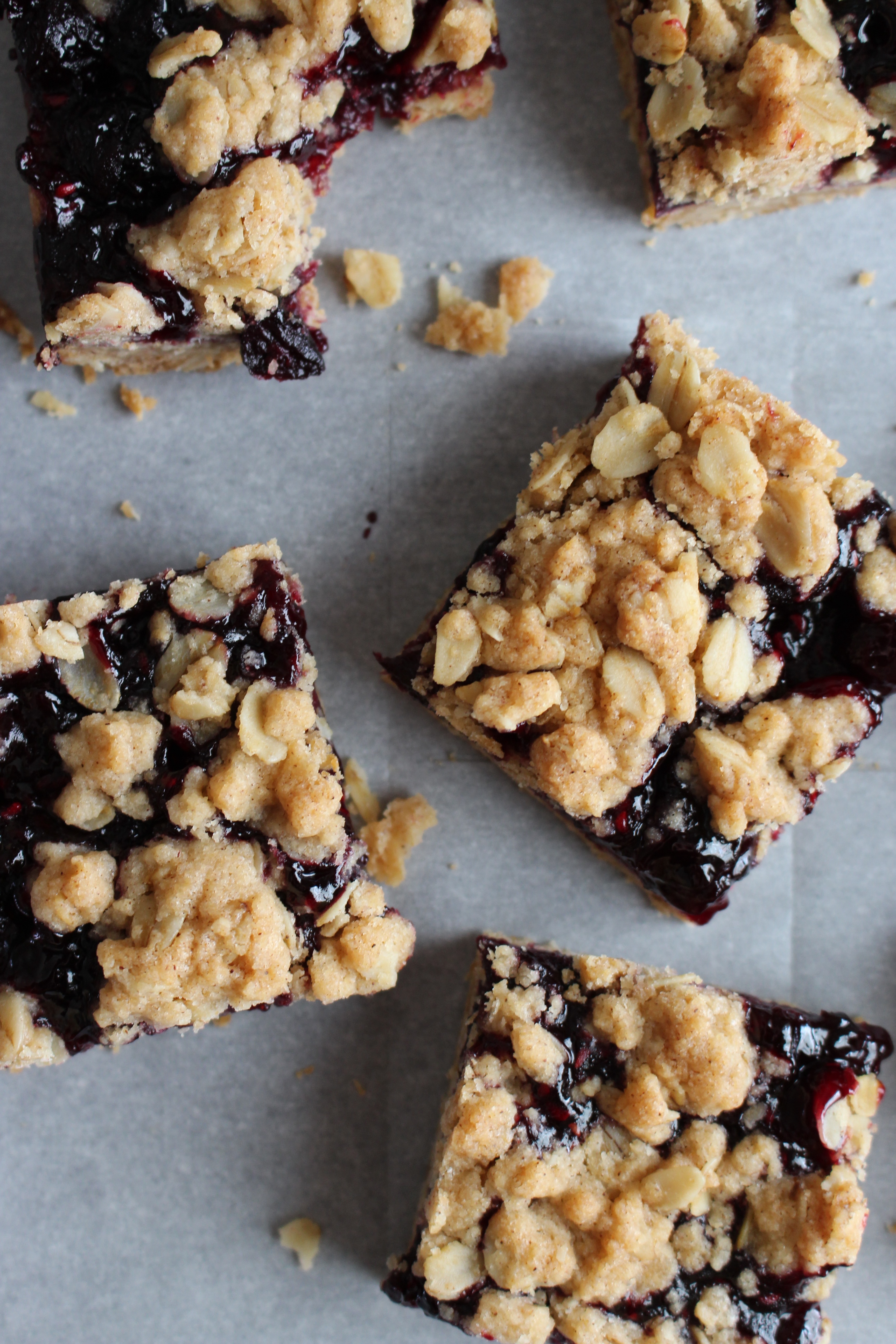 Triple Berry Pie Bars