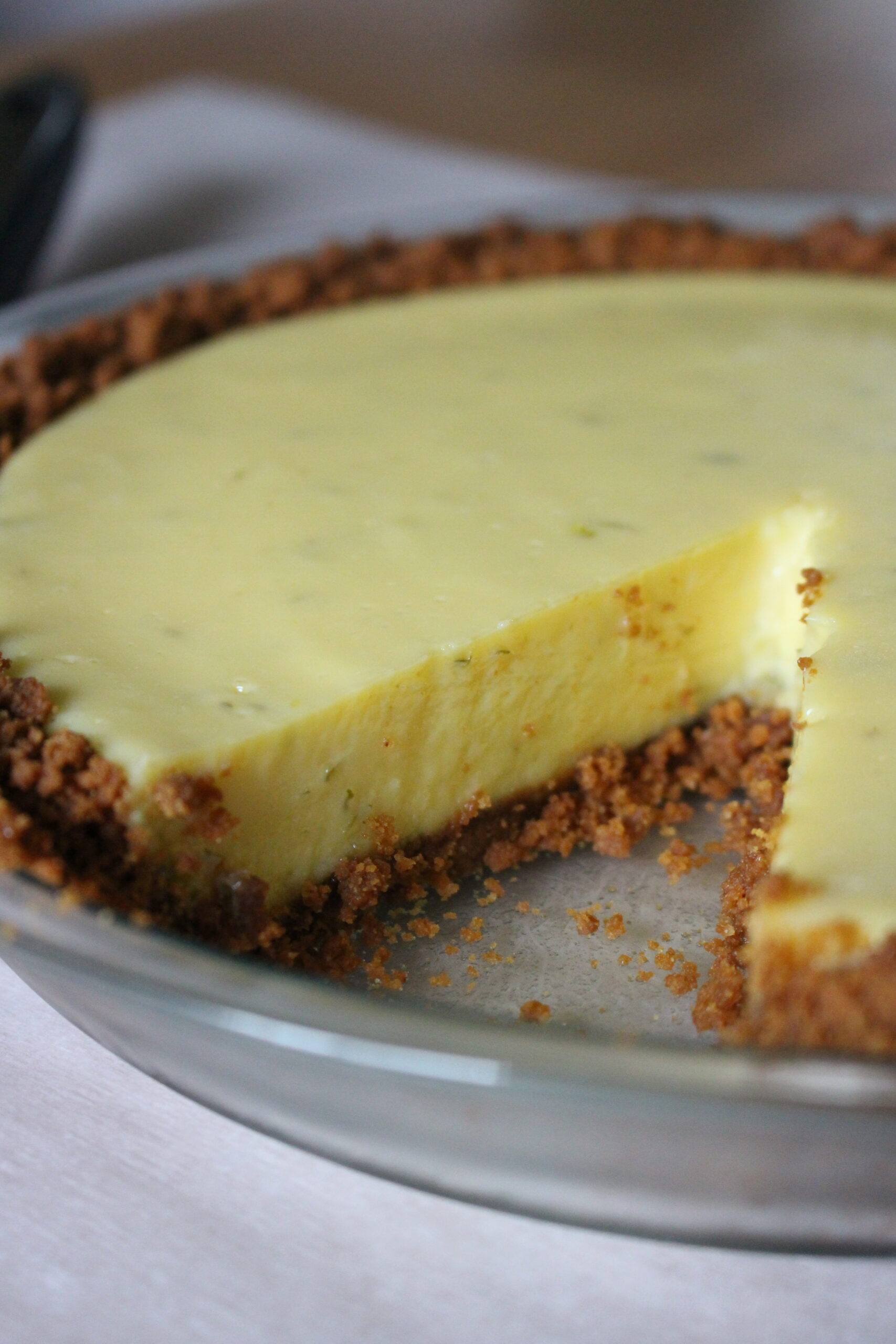 Key Lime Pie (Biscoff cookie crust)