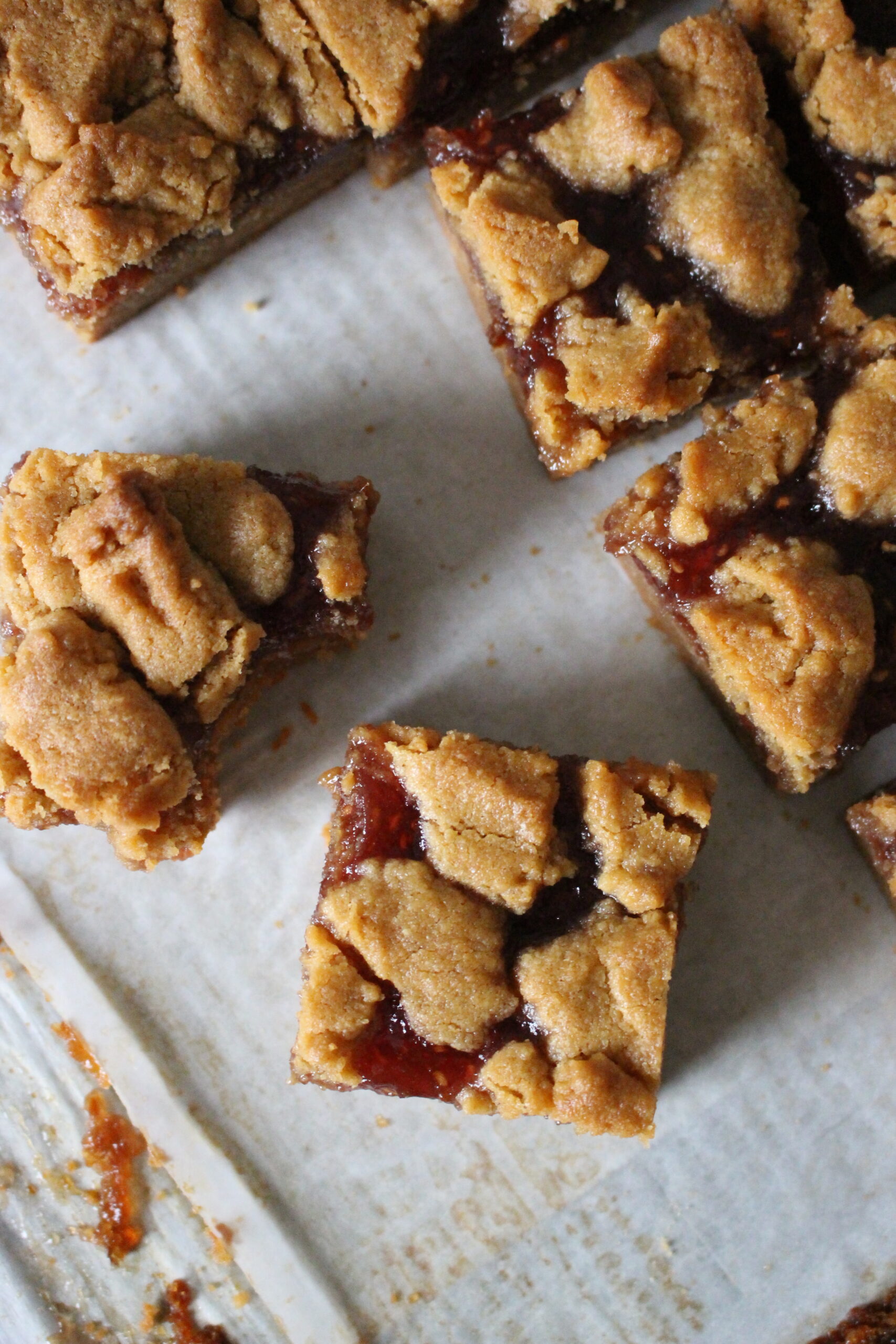 Peanut Butter and Jelly Bars