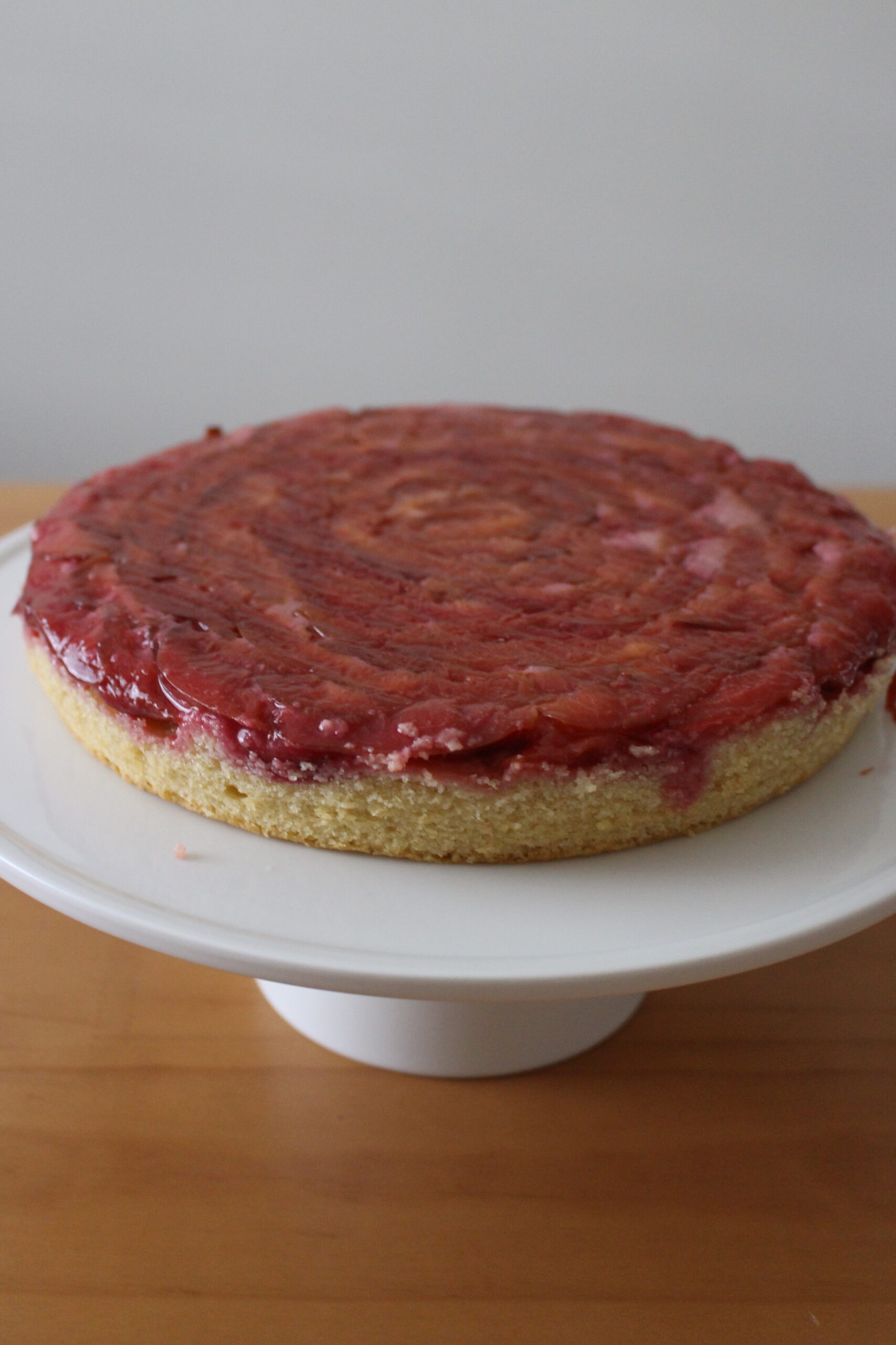 Plum Upside Down Cake