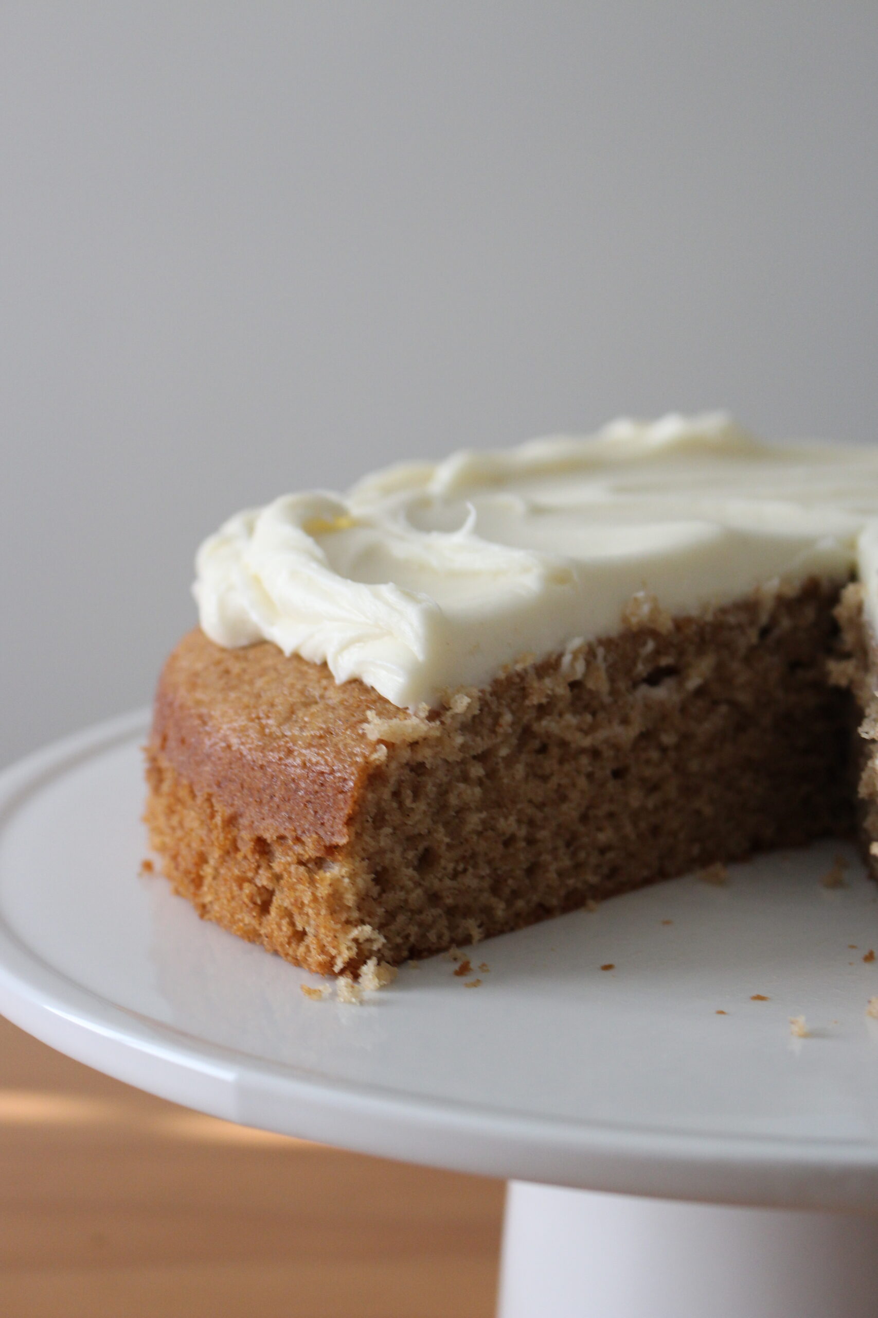 Single Layer Spice Cake